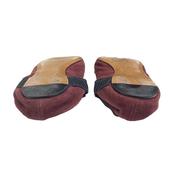 Marni ❤︎ Swarovski Crystal Mary Jane Bow Ballet Flats ❤︎ Plum + Lavender Suede - Picture 12 of 15